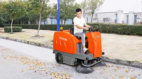 廣東案例 | 廣州香草世界采購T50S駕駛式掃地車
